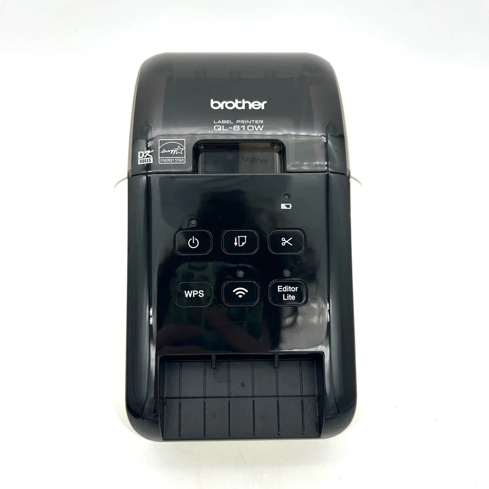 Brother Label Printer QL-810W Unisex OS Black White Good Wireless Thermal